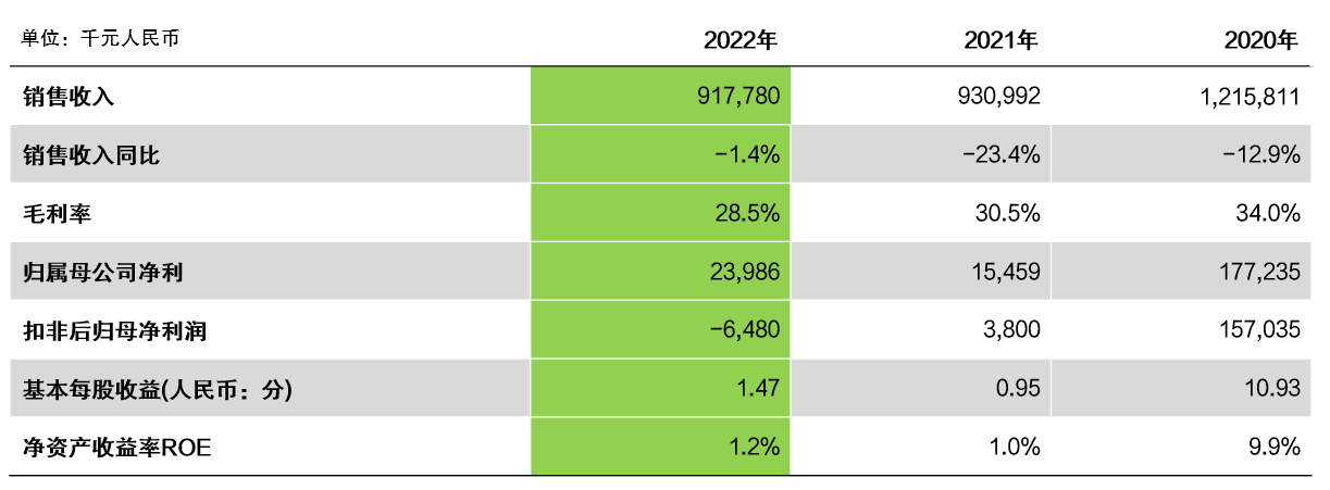 賽晶科技公布2022年全年業(yè)績(jī)
